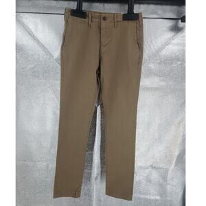 American Eagle Khakis Men's Tag(32x30) Act(31x29.5) Flex Skinny Lived-in Khakis